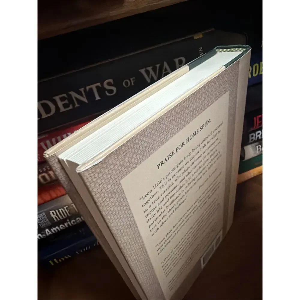 Home Spun Signed First Edition‎ Hardcover Book With Dust Jacket 1997